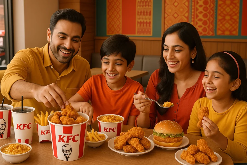 Here are some of the reasons why KFC is so popular in India