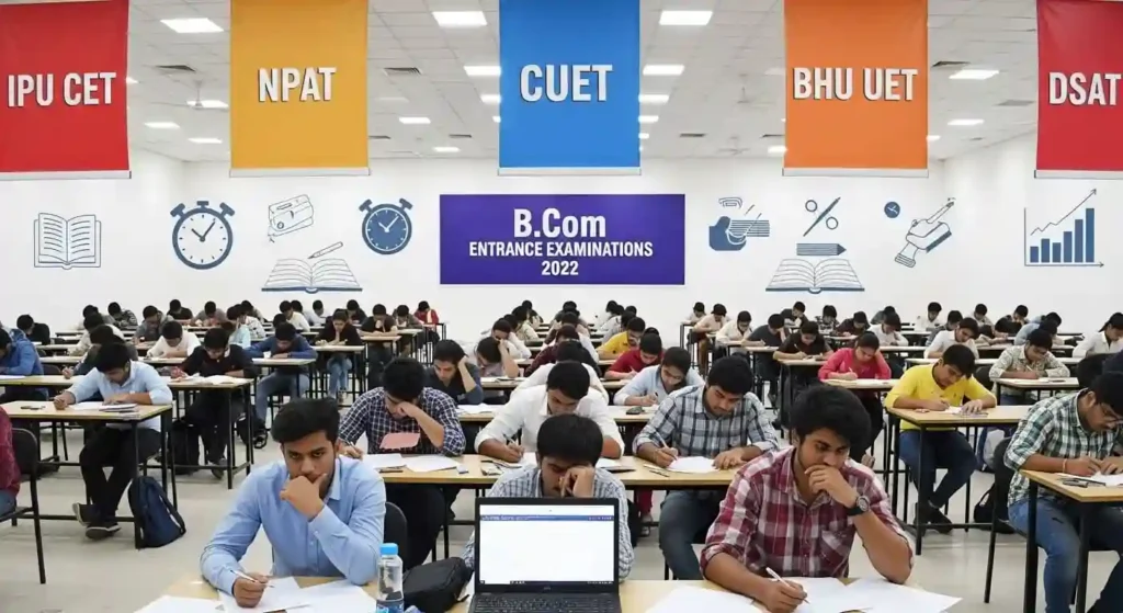 B.Com Entrance Examinations